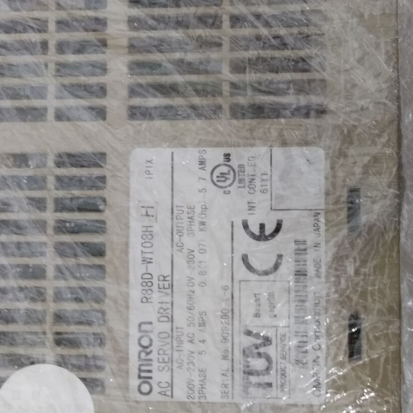 OMRON SERVO Drive R88D-WT08HH Refurbished - OMRON