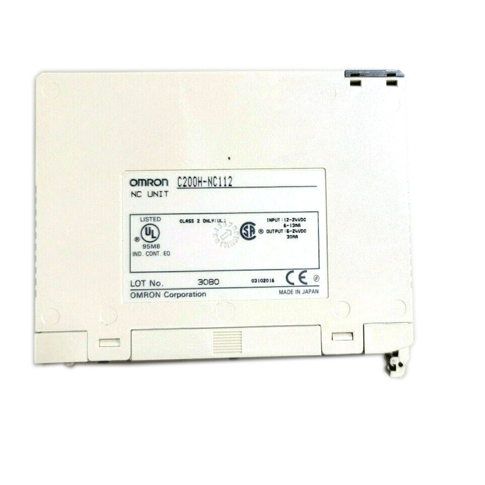 Omron C200H-NC112 Motion 1-Axis Position Control Unit - 1-Axis Motion Controller - OMRON