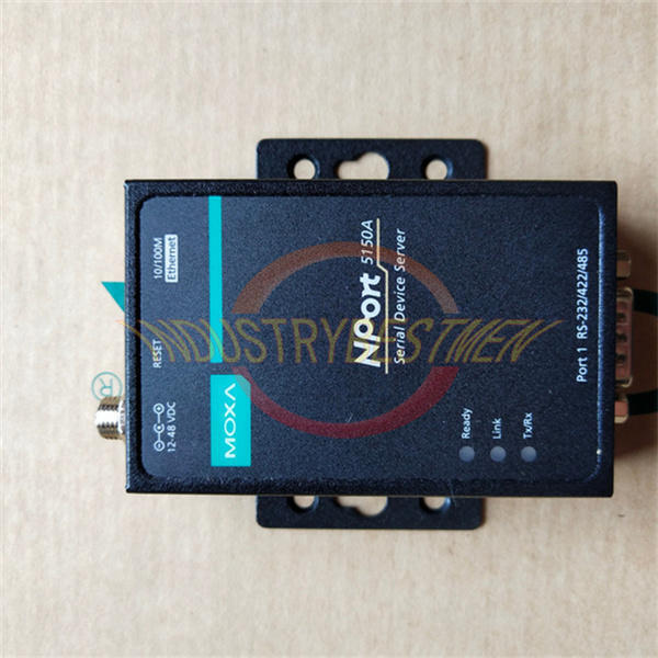 MOXA NPort 5150A 1-Port RS-232/422/485 Serial Device Server - MOXA