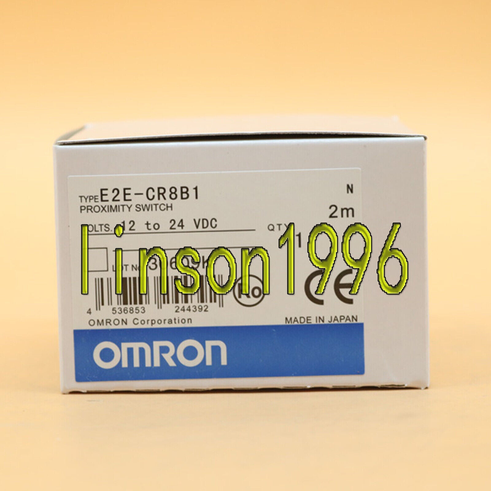 Omron E2E-CR8B1 Inductive Proximity Switch - OMRON