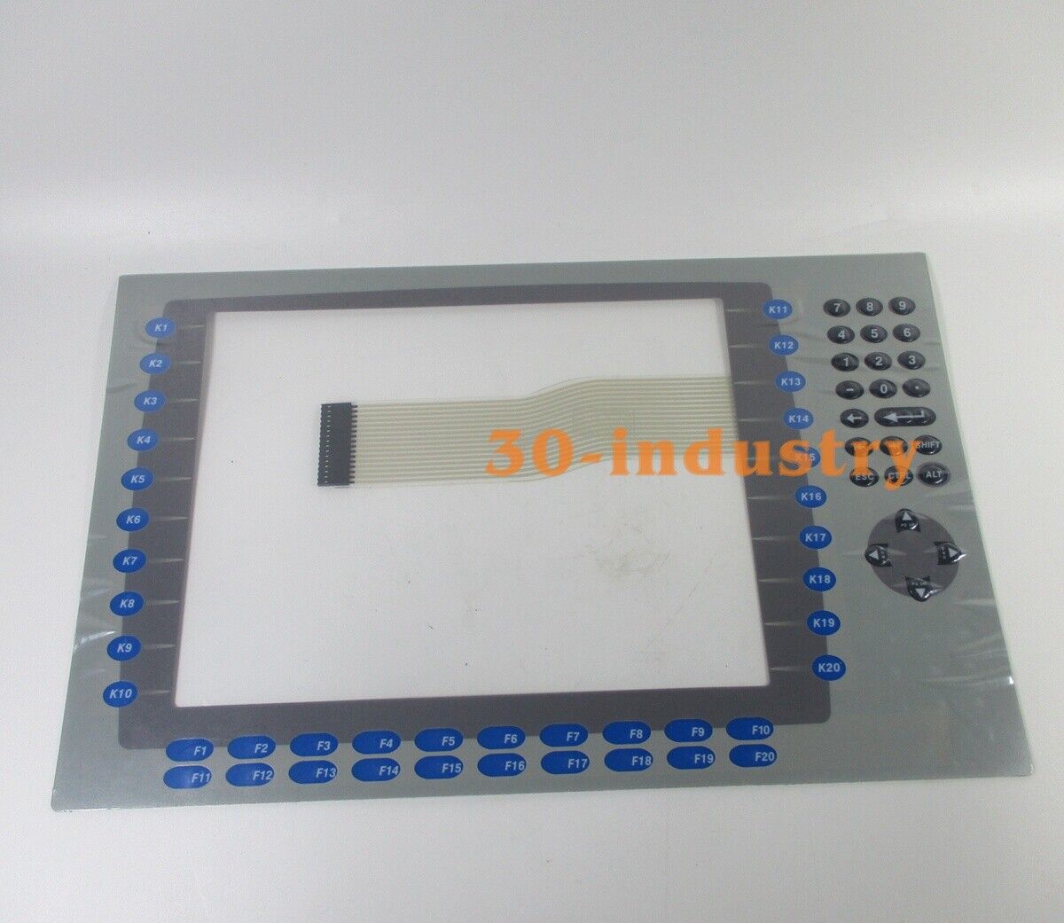 Touch Panel Glass and Protective Film for 1250 2711P-B12C4D1 - KOEED