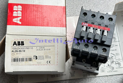 ABB AL26-30-10 CONTACTOR 40A-28A, 600V, 24VDC COIL, 1NO, 1SBL243001R8110