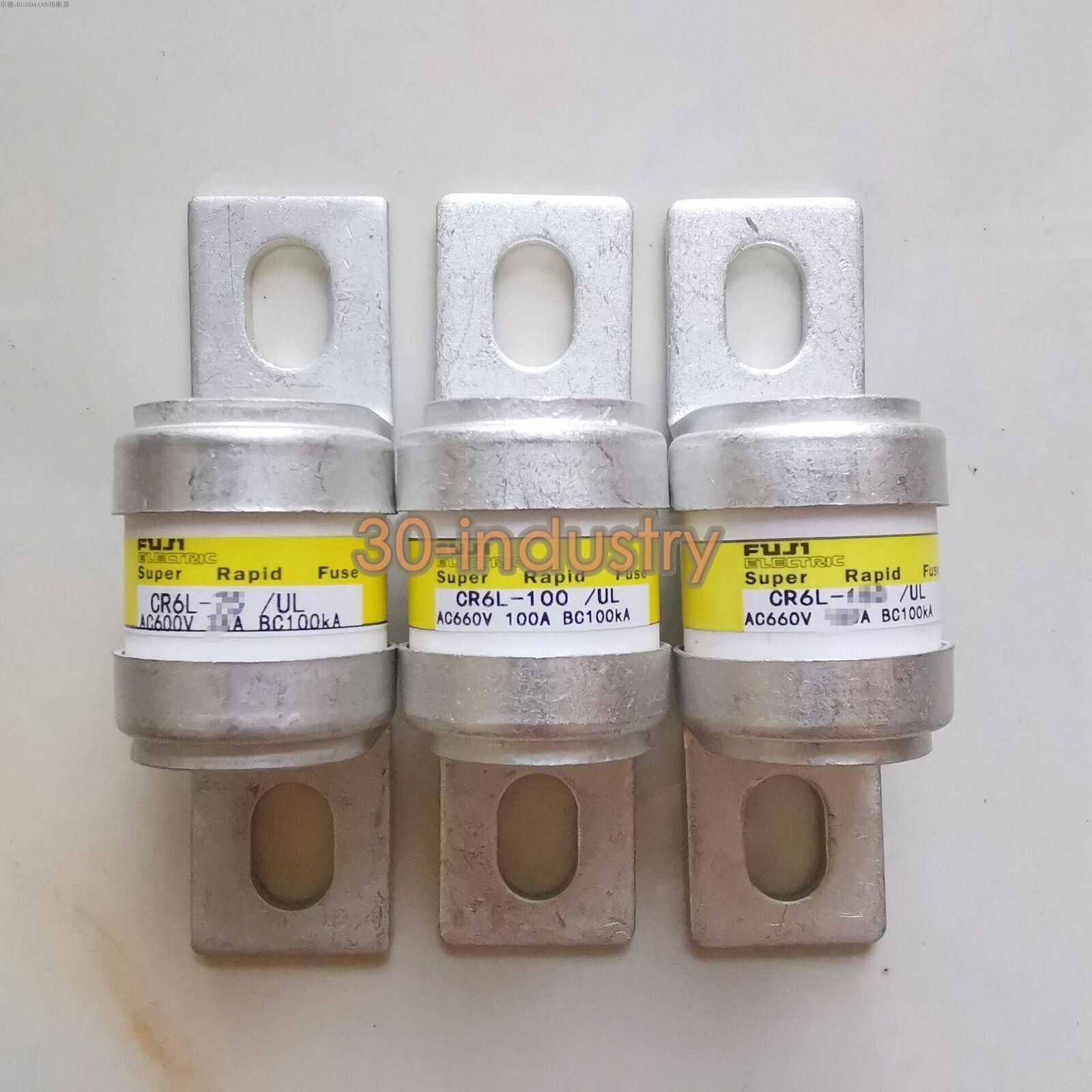 10 Pack FUJI CR6L-100 100A Fuse 600V - Reliable Circuit Protection - FUJI