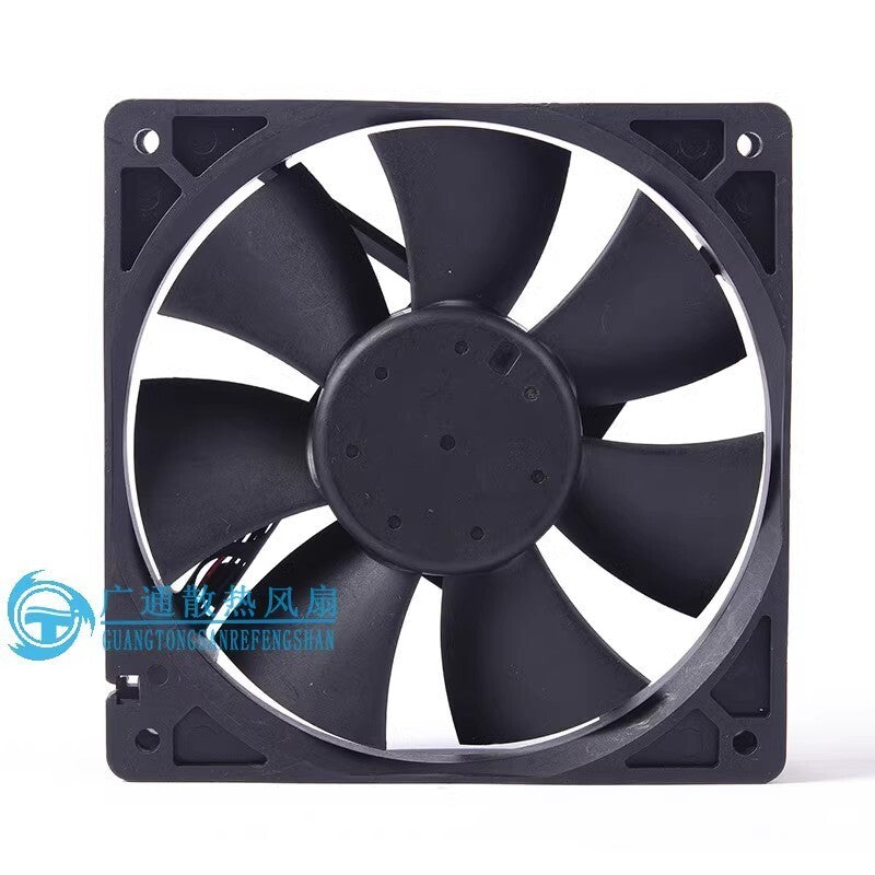 Delta AFB1212VH-R00 12025 DC12V 0.60A 12CM 3-Wire High Airflow Cooling Fan