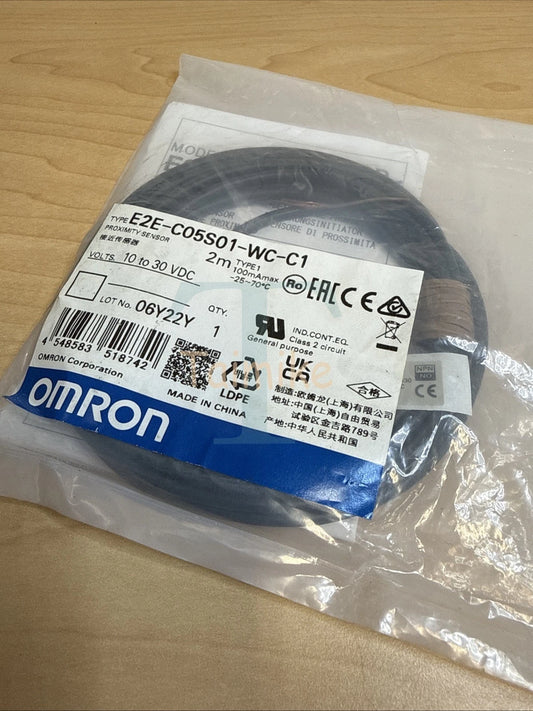 ! Omron E2E-C05S01-WC-C1 Proximity Sensor 2m