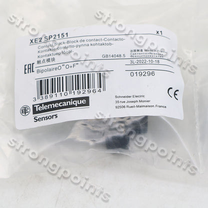 new (10PCS) Tele XE2SP2151 LIMIT SWITCH CONTACT BLOCK 1NC+1NO SNAP ACTION SC