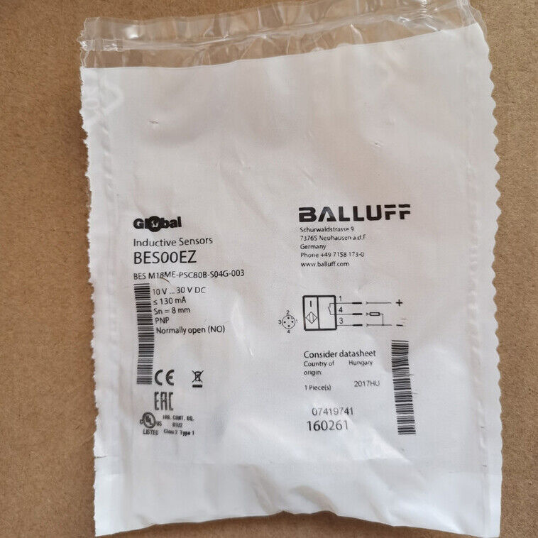 Balluff BES M18ME-PSC80B-S04G-003 Proximity Sensor - BALLUFF