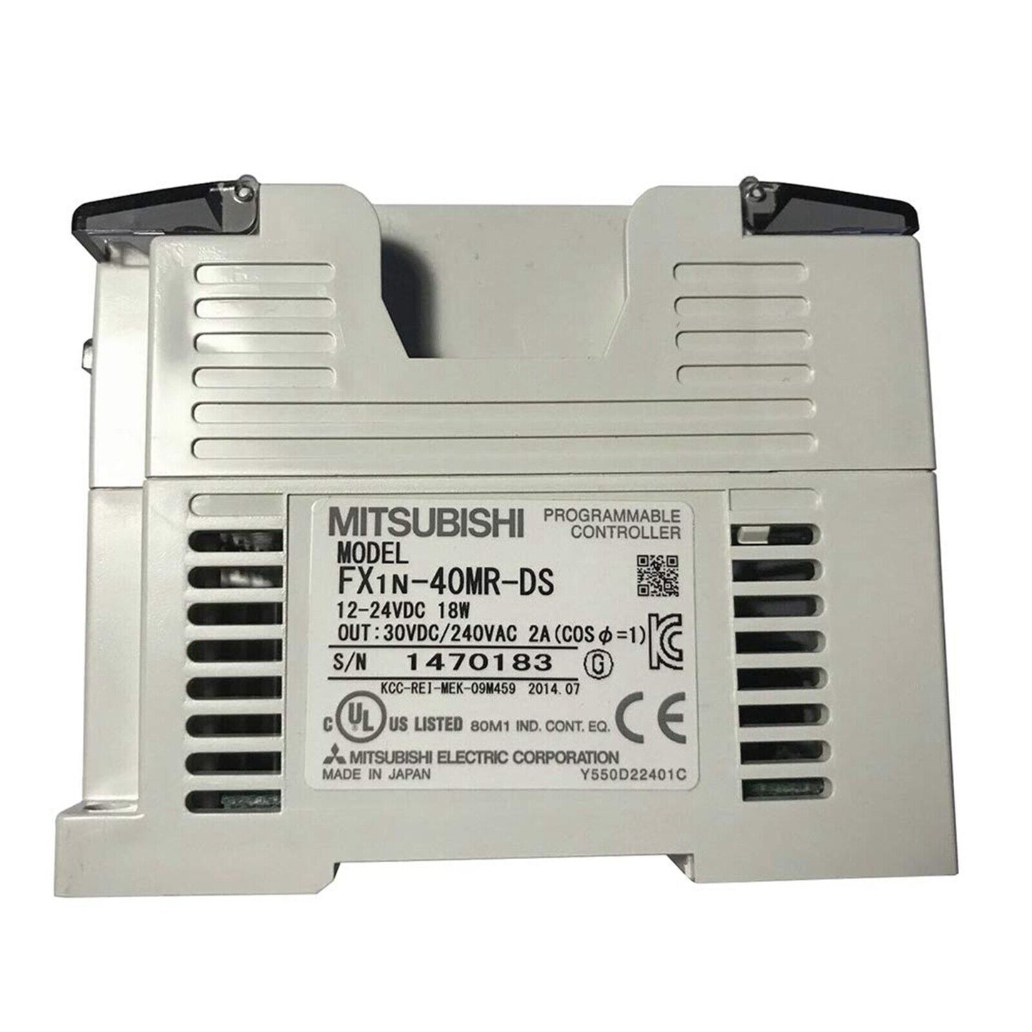 IN BOX MITSUBISHI FX1N-40MR-DS Programmable Controller PLC Module with 40 Inputs, 16 Outputs, and 16 I/O Modules for Industrial Automation - MITSUBISHI ELECTRIC