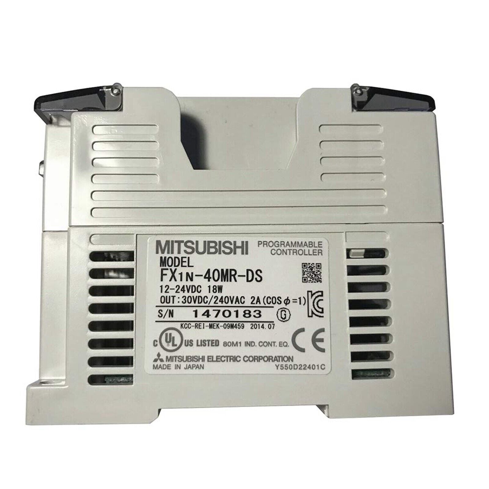 IN BOX MITSUBISHI FX1N-40MR-DS Programmable Controller PLC Module with 40 Inputs, 16 Outputs, and 16 I/O Modules for Industrial Automation - MITSUBISHI ELECTRIC