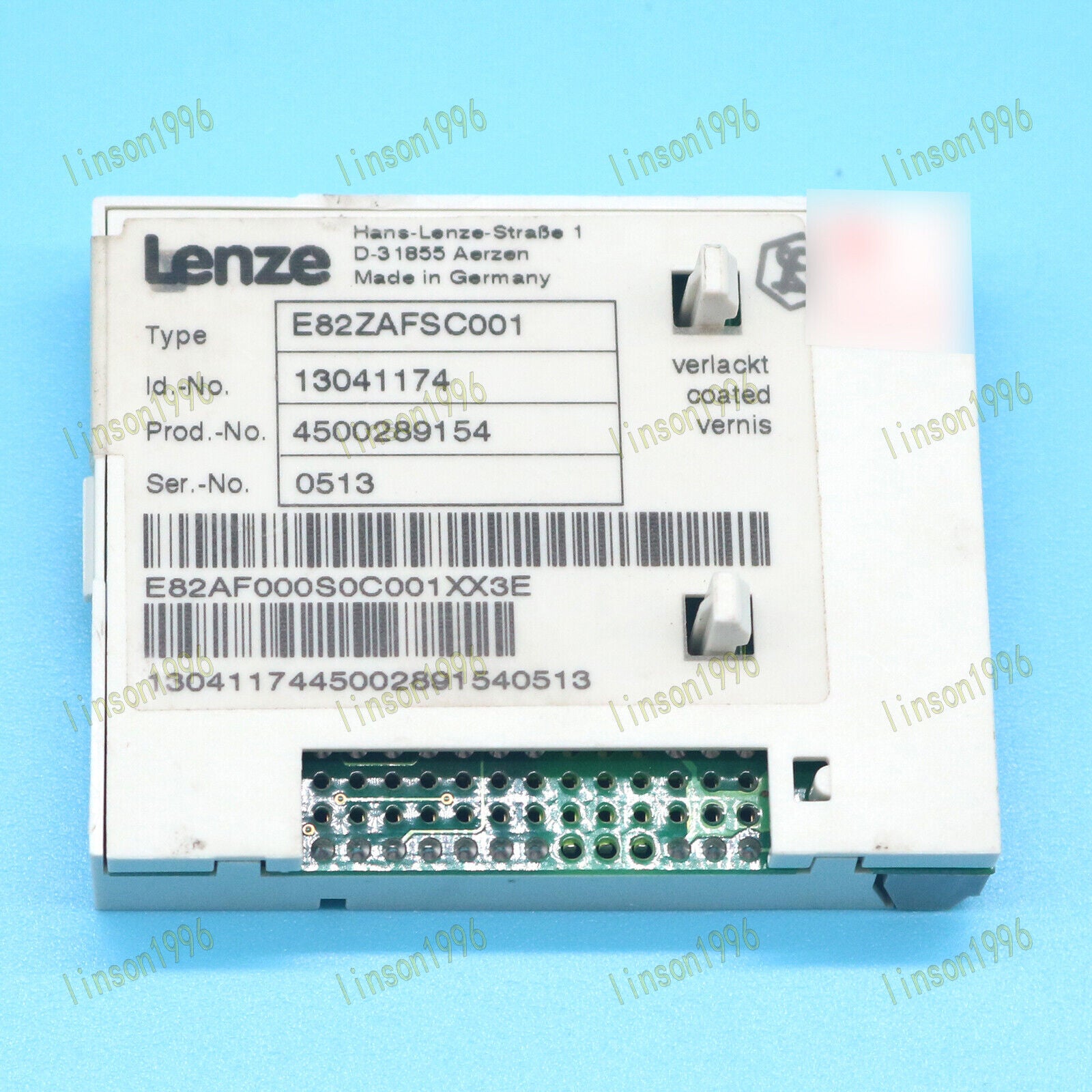 used One Lenze Function Module E82ZAFSC001 - LENZE