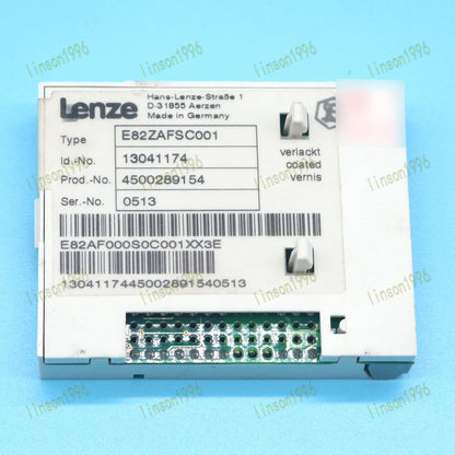 used One Lenze Function Module E82ZAFSC001 - LENZE
