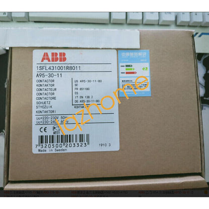 new 1PCS ABB Contactor A95-30-11 220VAC in box - ABB