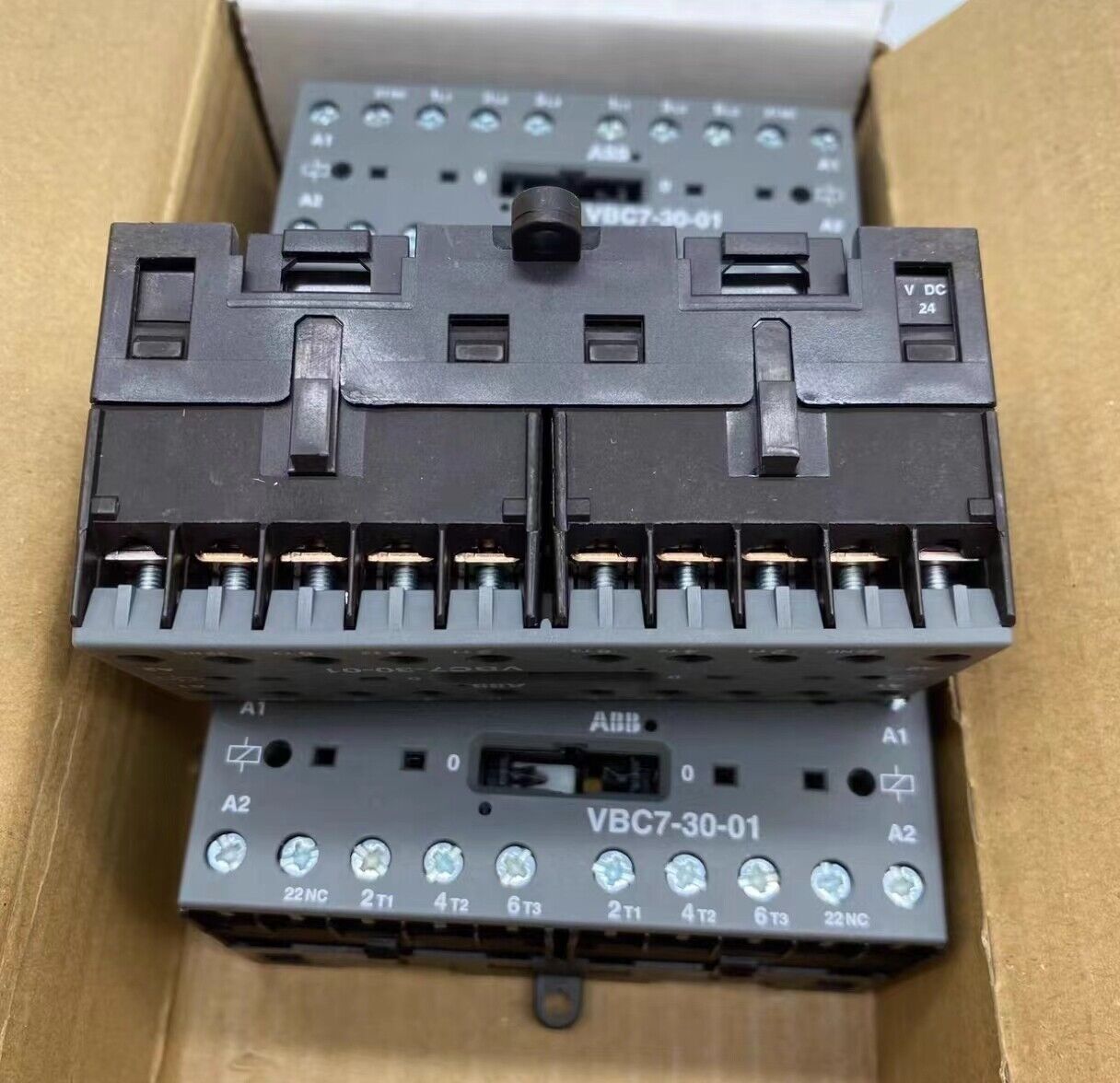 ABB VBC7-30-01 24V Mini Reversing Contactor - ABB