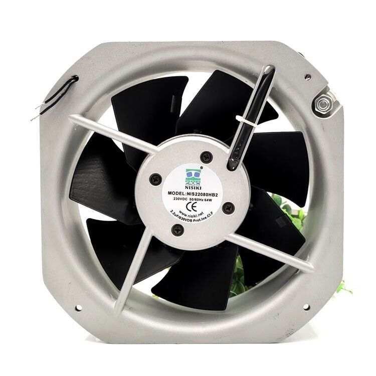 NISIKI Fan NIS22080HB2 220V 22.5cm Metal Axial Flow Cooling Fan - NISIKI