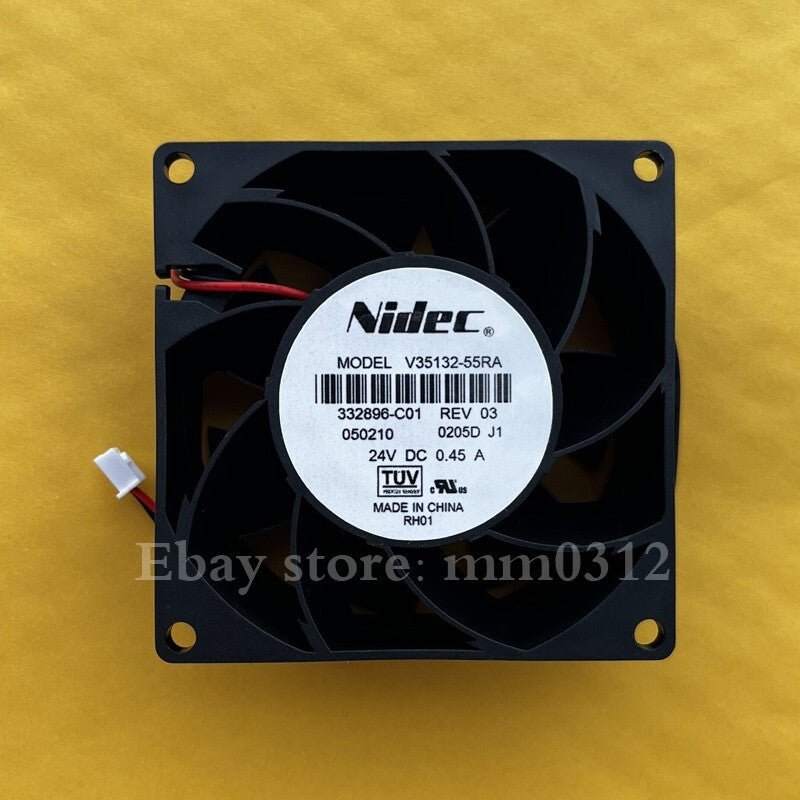 NIDEC V35132-55RA 24V 0.45A 80*80*38 Large air volume inverter fan
