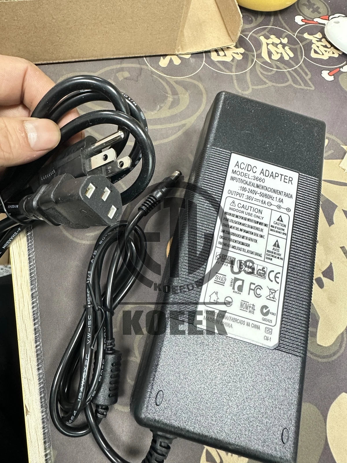 EcoTech Radion XR30G4 36V Universal Adapter Pro Power Supply
