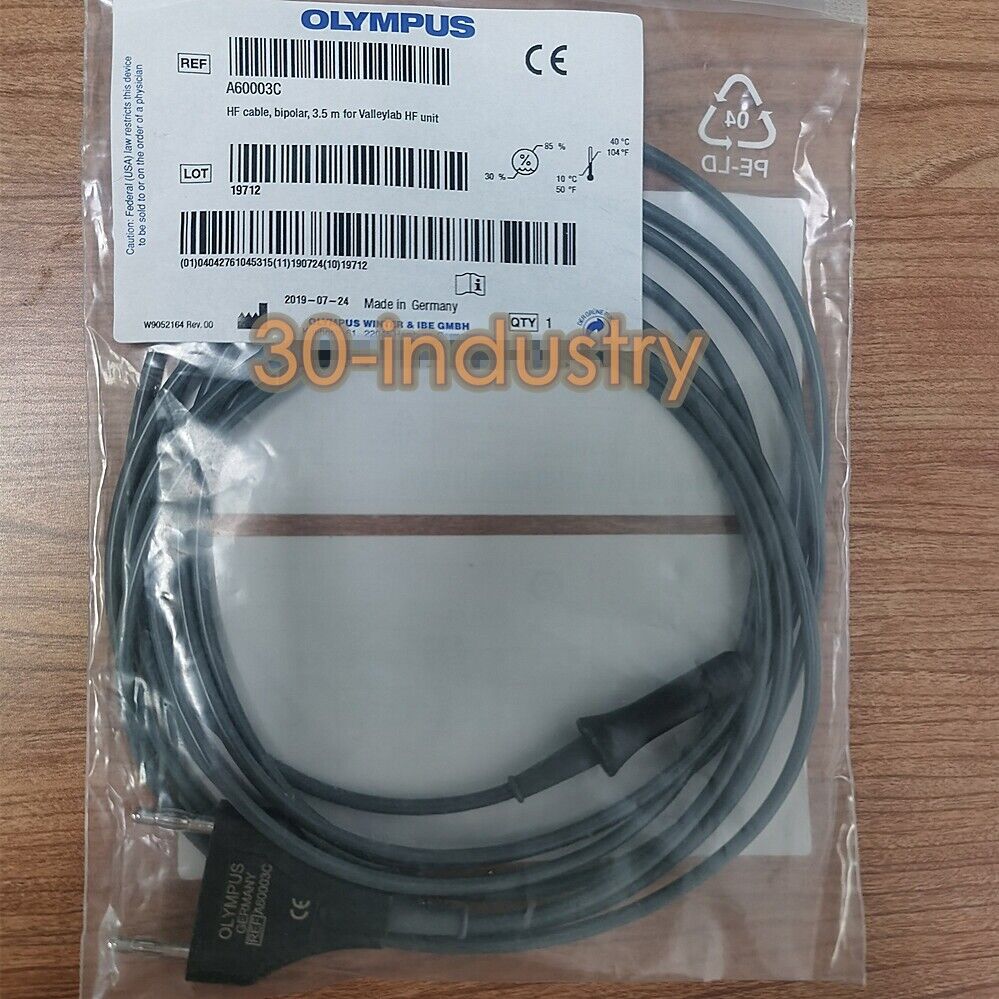 OLYMPUS A60003C Bipolar Electrotome Cable - 1PC Replacement Lead - OLYMPUS