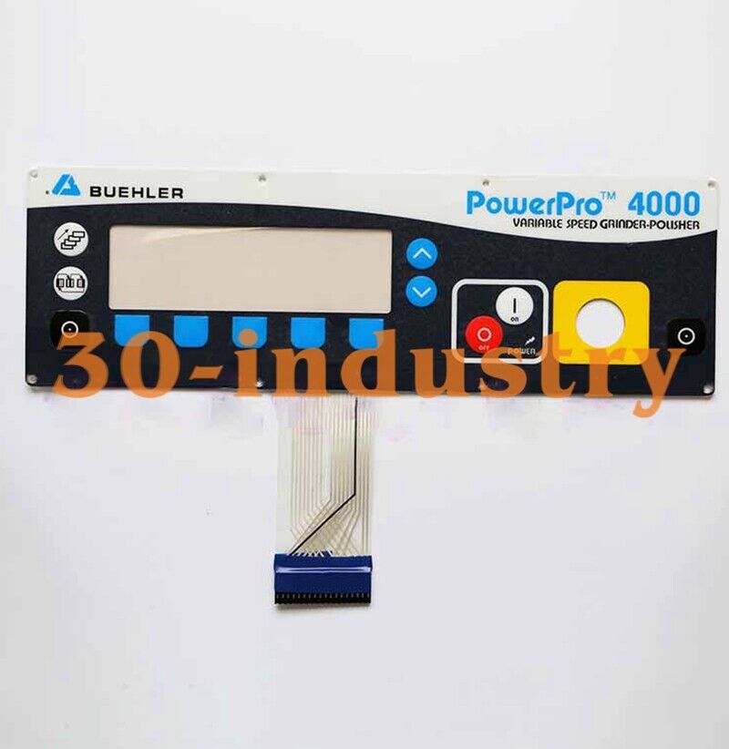 Membrane Keypad for Buehler PowerPro 4000 - Protective Film Included - BUEHLER