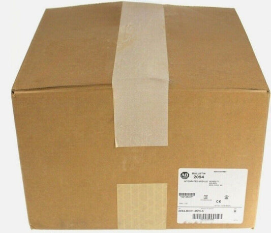 Sealed ALLEN BRADLEY 2094BC01MP5S SERVO DRIVE, INDUSTRIAL DUTY, HIGH RELIABILITY, 200V DC, 2000 RPM, 300W, SERVO MOTOR DRIVER, INDUSTRIAL APPLICATION, 3-YEAR WARRANTY - ALLEN BRADLEY