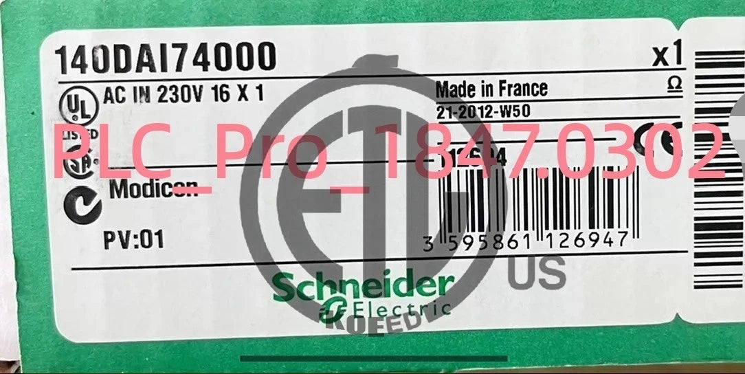1PCS Schneider 140DAI74000 Modicon Quantum 140DAI74000 Fast delivery