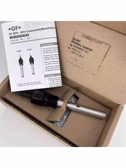 new 1pcs +GF+ 3-2870-A125 PH/ORP Electrode Sensor Probe - HONEYWELL