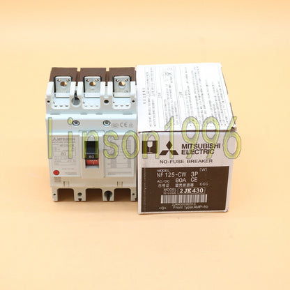 Mitsubishi NF125CW Moulded Case Circuit Breaker 3P Fast Ship - MITSUBISHI
