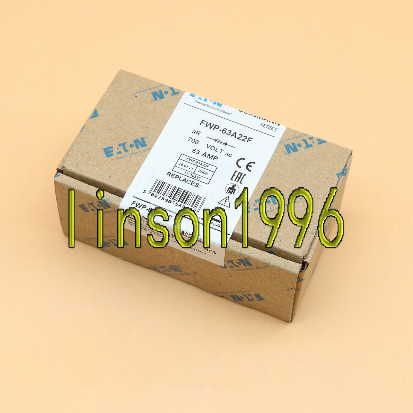 10-Piece/Box Bussmann EATON Fuse FWP-63A22F 700V Fast Ship - BUSSMANN EATON