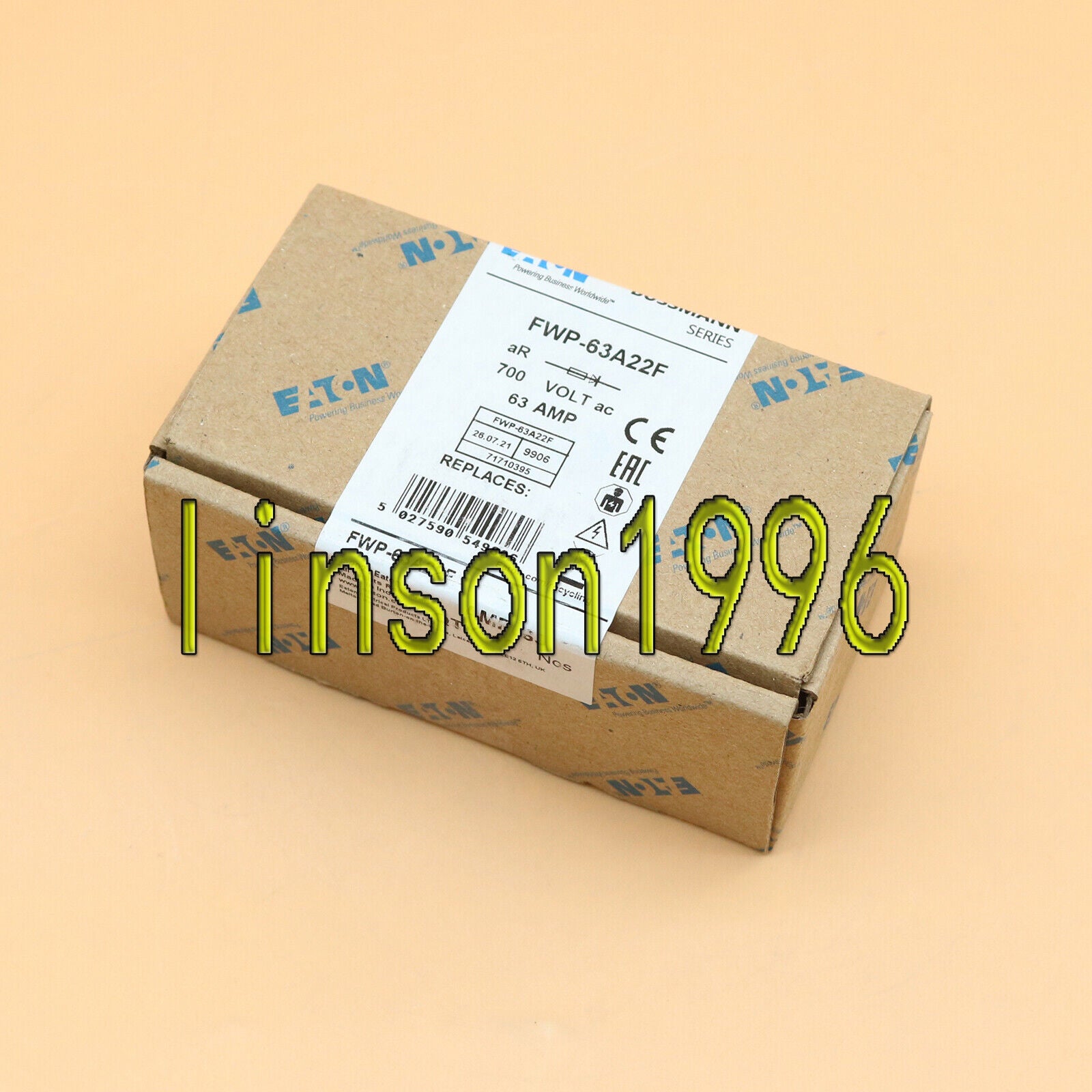 10-Piece/Box Bussmann EATON Fuse FWP-63A22F 700V Fast Ship - BUSSMANN EATON