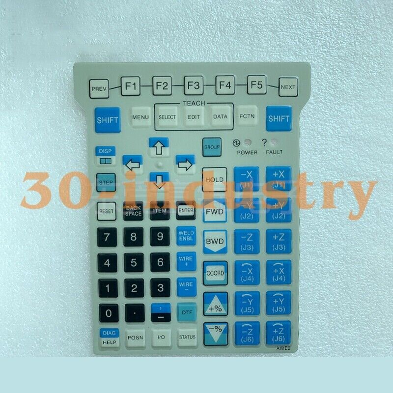 Membrane Keypad for FANUC A05B-2518-C200#ESW AWE2 Teach Pendant - FANUC
