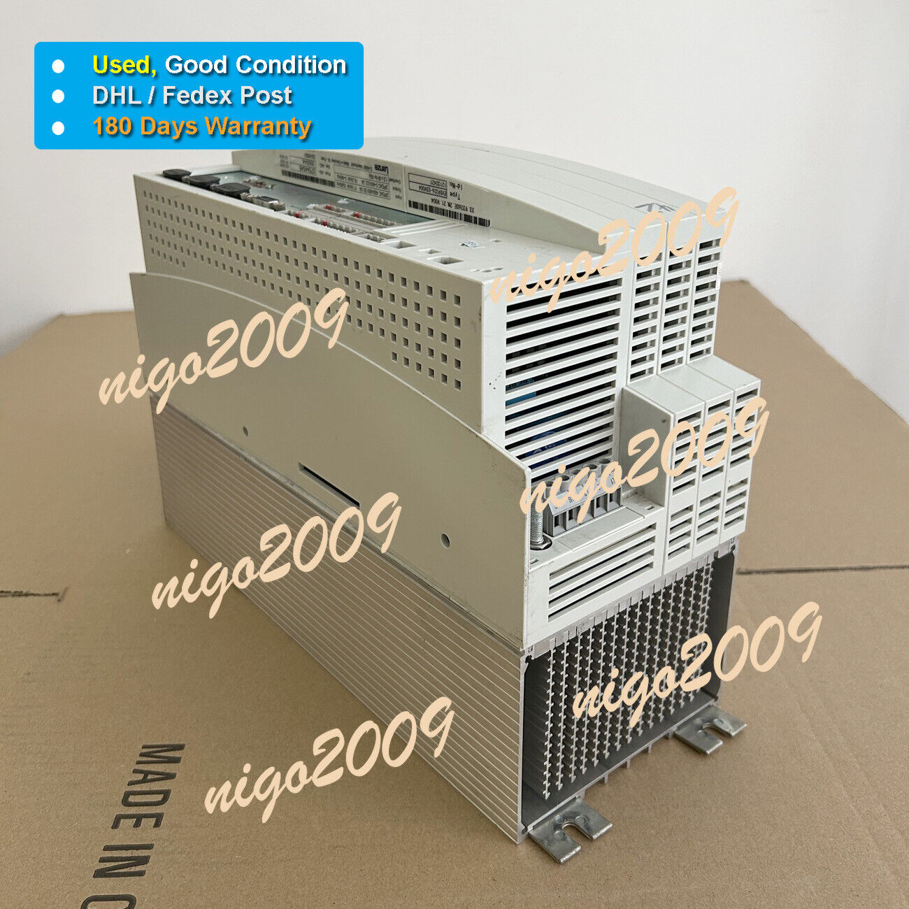 Used Lenze EVS9326-ESV004 Inverter Input 20.5A 17.0KVA 180-Day - LENZE