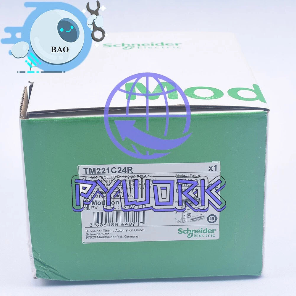 Schneider PLC controller module TM221C24R