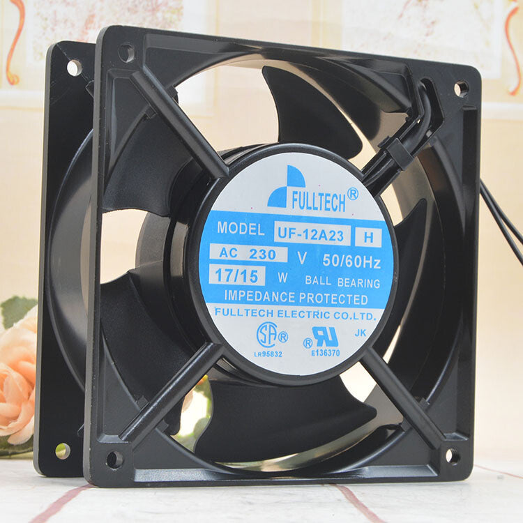1pcs  UF-12A23-H 12cm 230v 17/18w 12038 refrigerator cabinet fan
