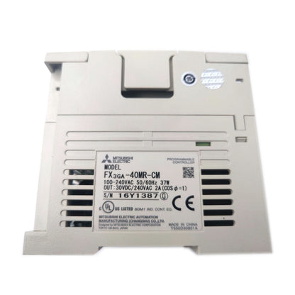 Mitsubishi FX3GA-40MR-CM FX1N-40MR-001 Base Unit 24 Inputs 16 Relay Output - MITSUBISHI