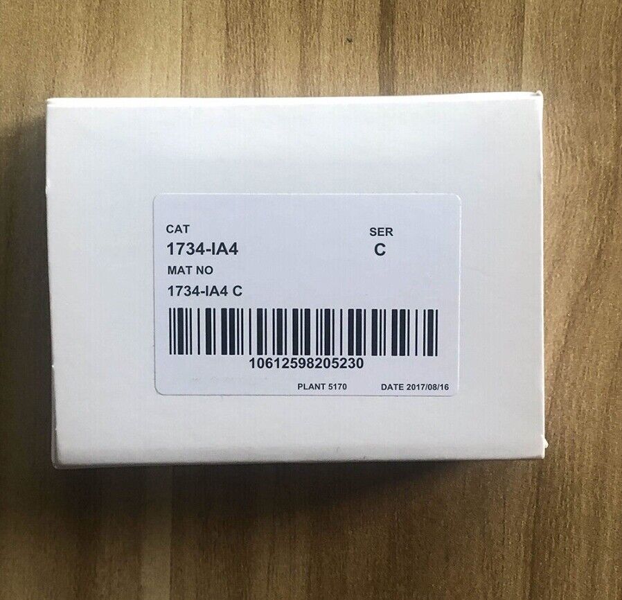 Allen Bradley 1734-IA4 New POINT 4 Point Digital Input Module - High-Speed Data Acquisition System - ALLEN BRADLEY