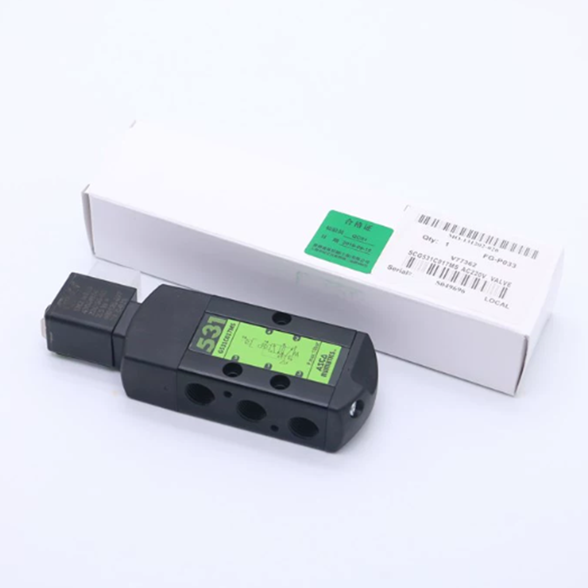 New ASCO SCG531C001MS Solenoid Valve | Precision Valve Component for Industrial Applications - ASCO