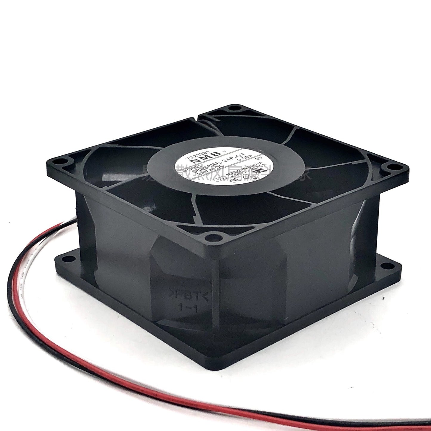 NMB 08038RE-24P-GT DC24V 0.50A 8038 3-Wire Inverter Silent Cooling Fan