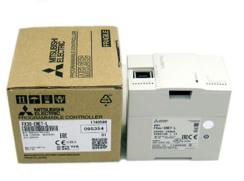 new 1pcs Mitsubishi PLC Ethernet Communication Module FX3U-ENET-L - MITSUBISHI