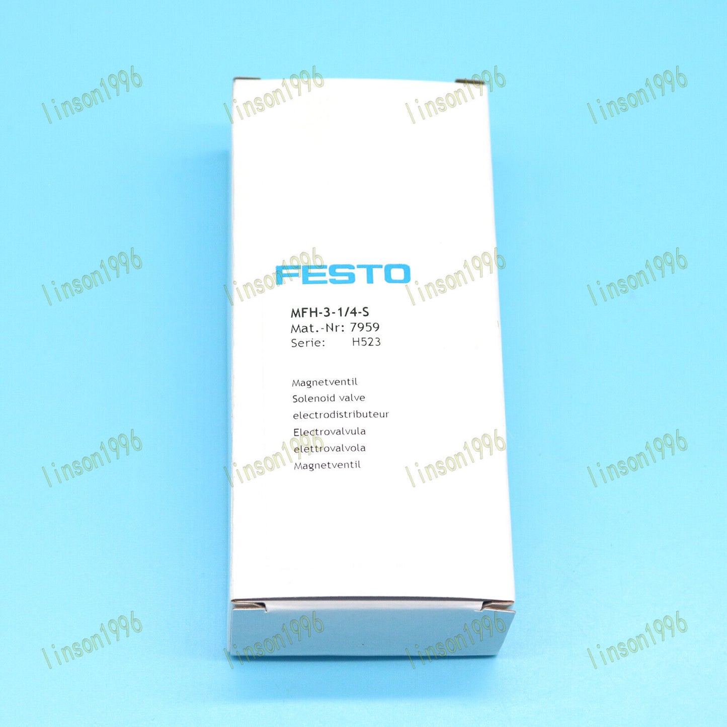 FESTO MFH-3-1/4-S Solenoid Valve, 1/4-Inch, In Stock - FESTO
