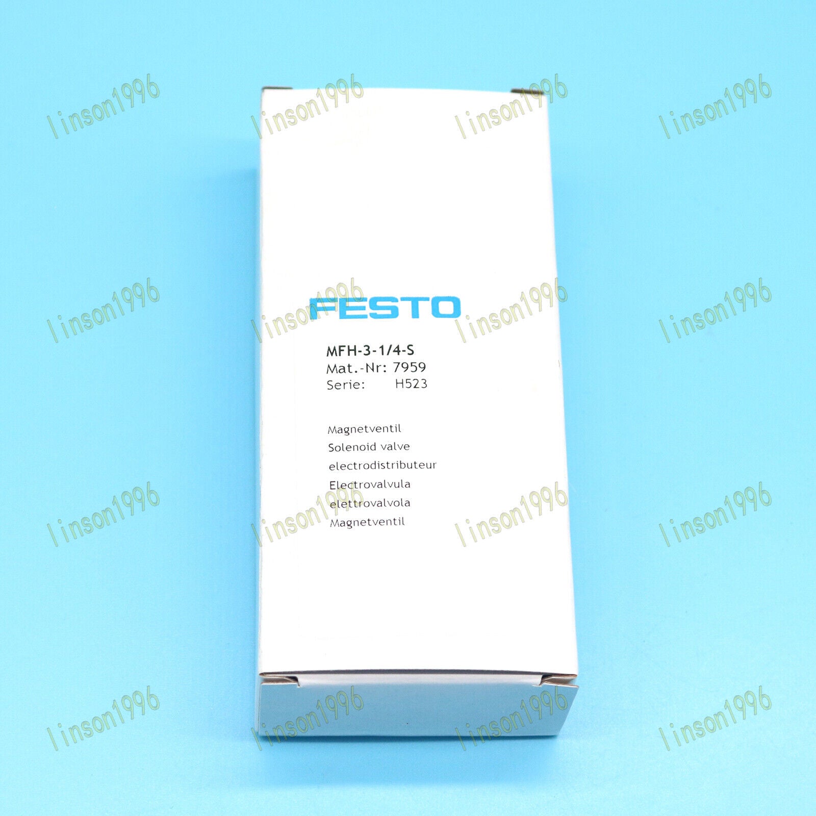 FESTO MFH-3-1/4-S Solenoid Valve, 1/4-Inch, In Stock - FESTO