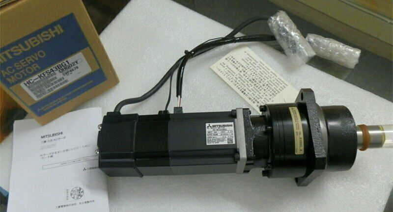New Mitsubishi Servo Motor HC-KFS43BG1, One-Year Warranty - MITSUBISHI