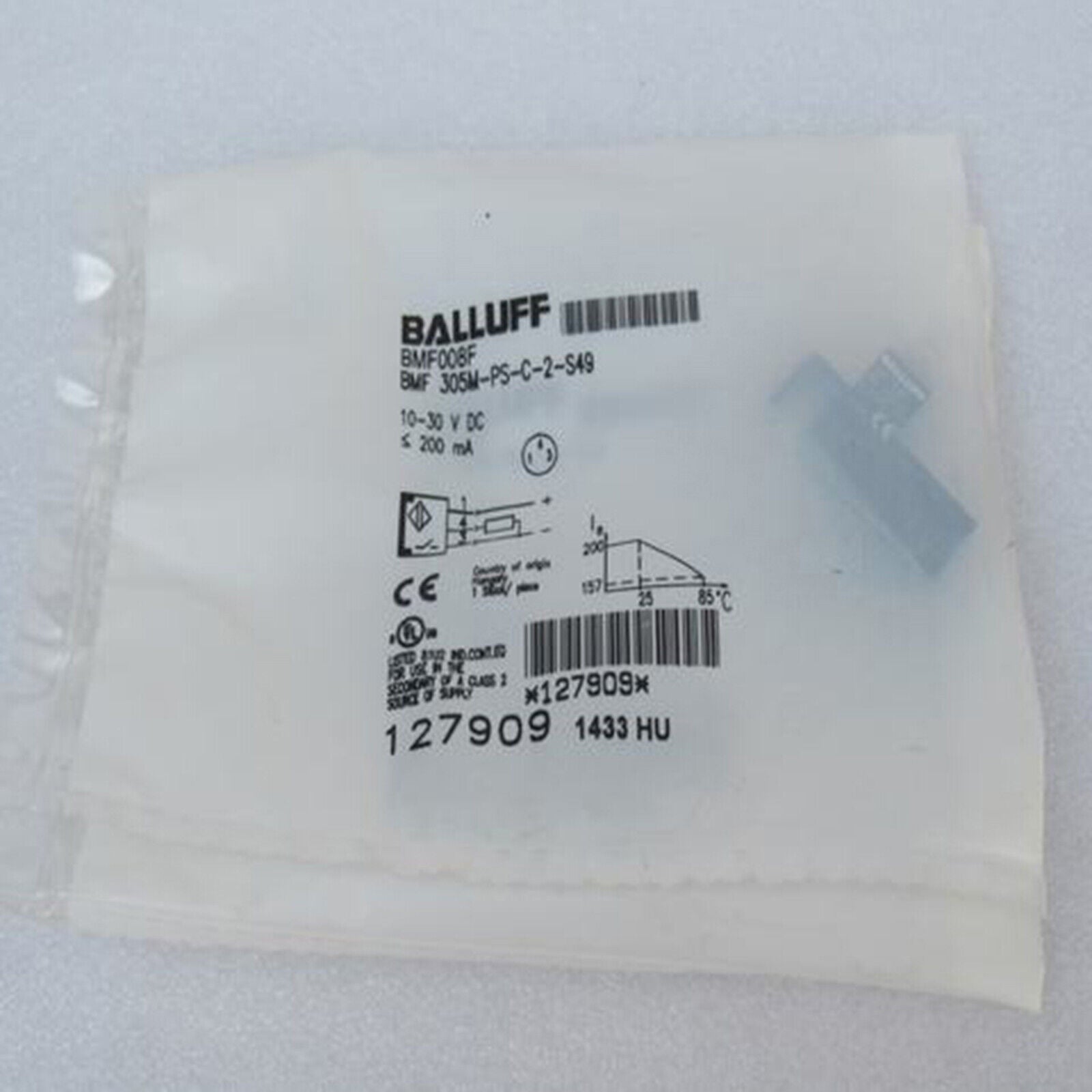 new 1PC BALLUFF Proximity Switch BMF 305M-PS-C-2-S49 - KOEED