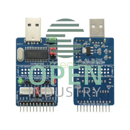 ALL IN 1 Multifunctional USB to SPI/I2C/IIC/UART/TTL/ISP serial Adapter