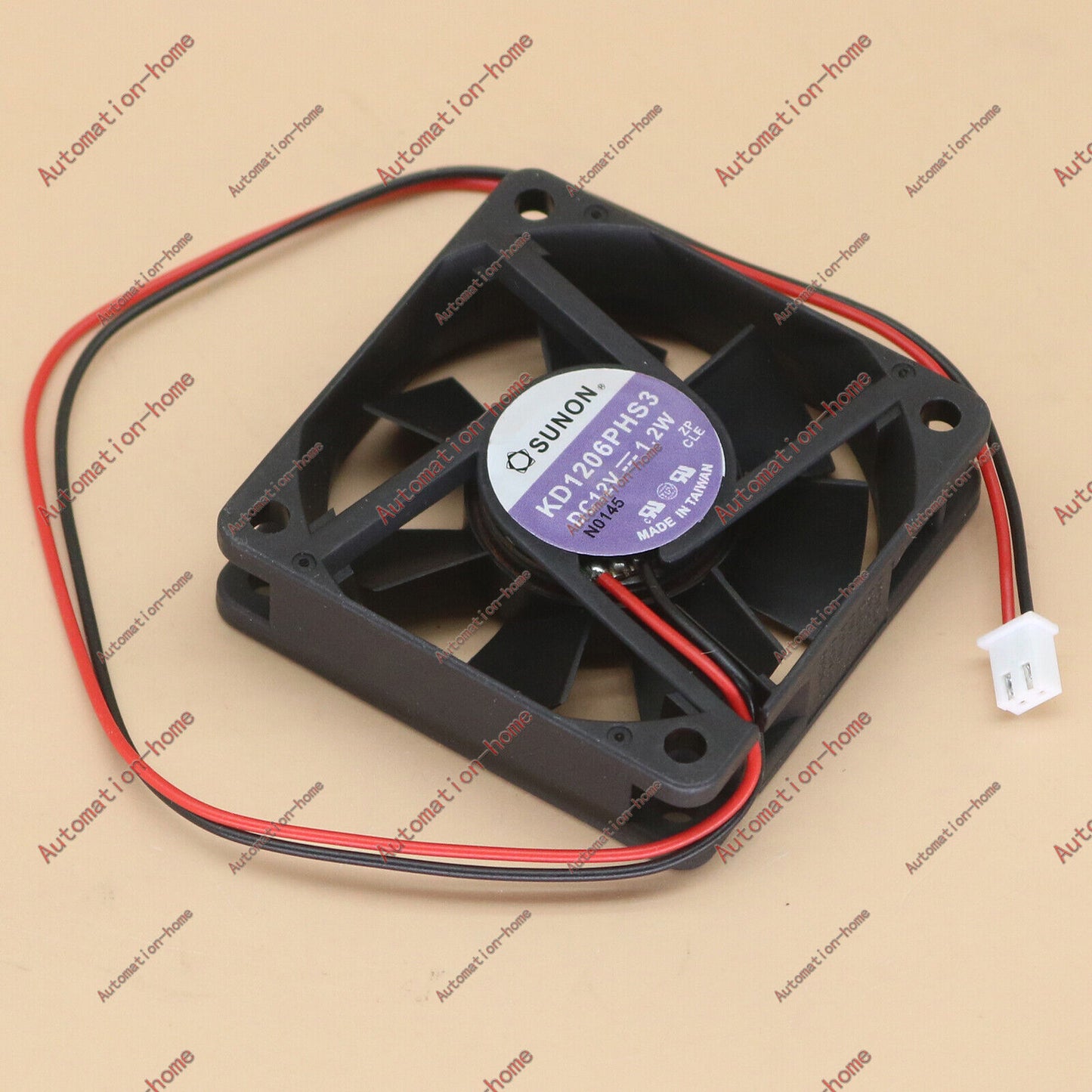 SUNON Fan KD1209PTS2 DC12V 1.7W Solar Charger 9225 9CM 2 PIN - SUNON