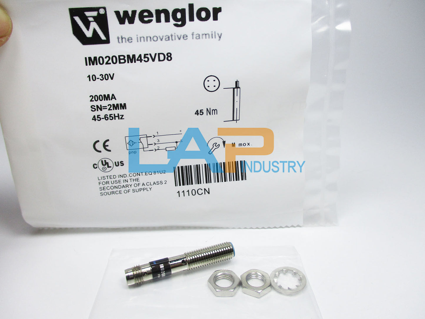 new 1PC Wenglor Proximity switch IM020BM45VD8 - WENGLOR