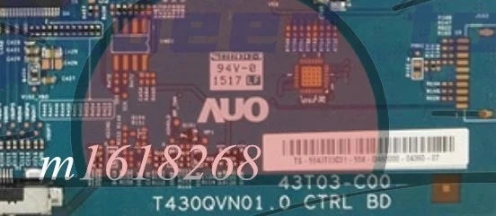 T-Con Board 43T03-C00 T430QVN01.0 CTRL BD AUO samsung Vizio and ETC For 50''TV~