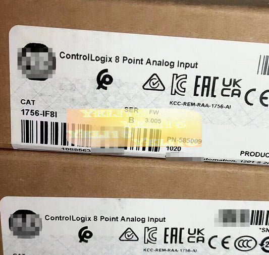 new est In Box 1756-IF8I Analog Input Module ControlLogix - LOGIX