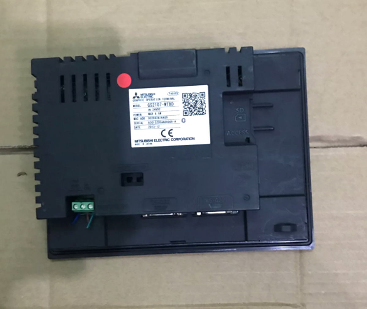 used Mitsubishi GS2107-WTBD Touch Screen - MITSUBISHI