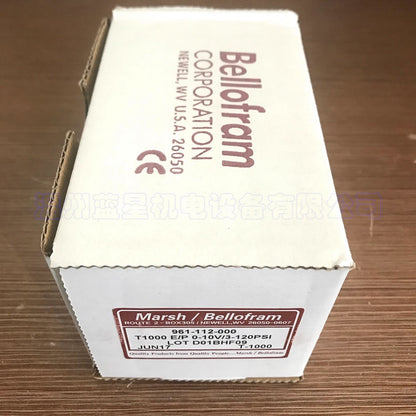 new 1pcs BELLOFRAM T1000 961-112-000 0~10V Electric Proportional Valve - BELLOFRAM