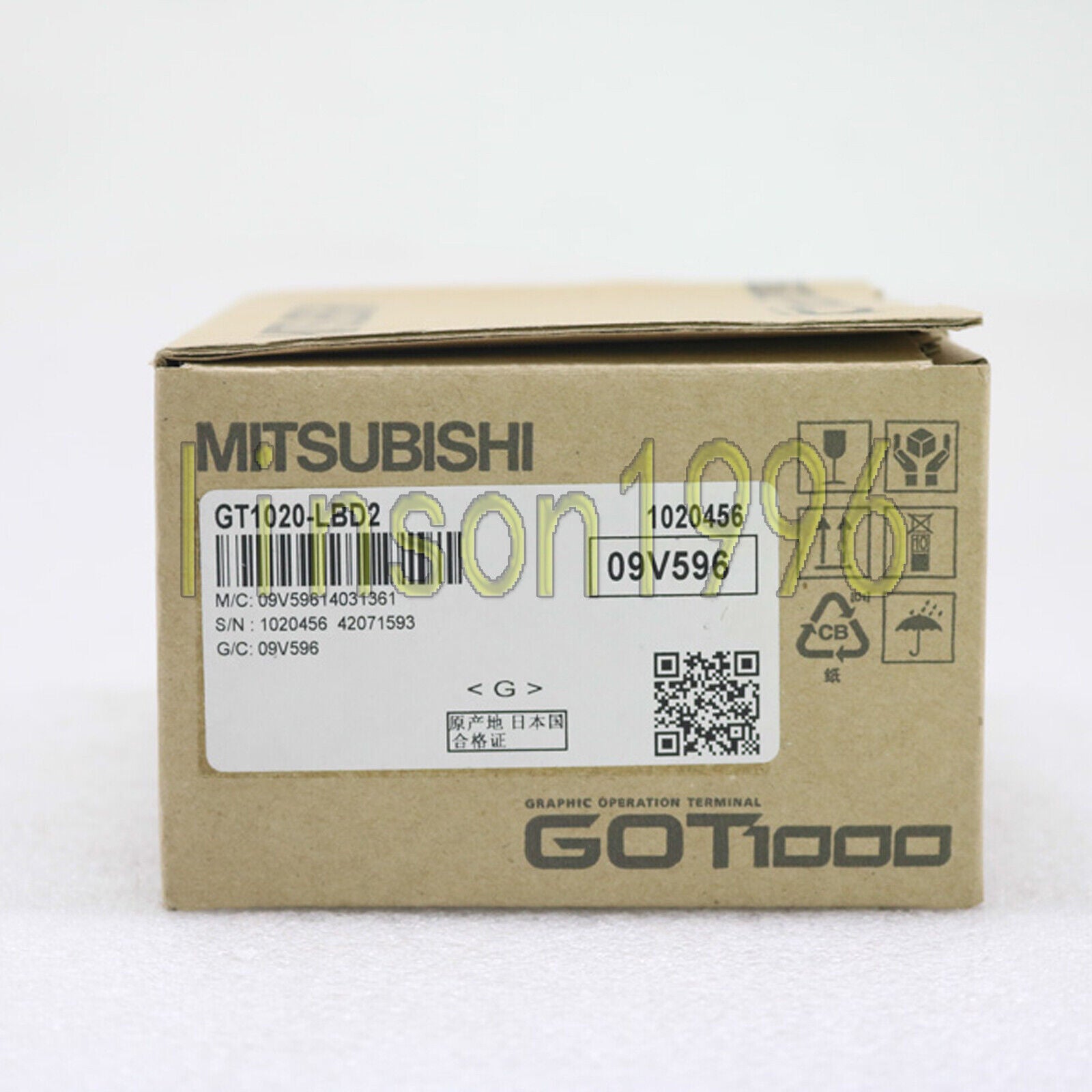 Mitsubishi Touch Panel GT1020-LBD2 IN STOCK FAST SHIPPING - MITSUBISHI