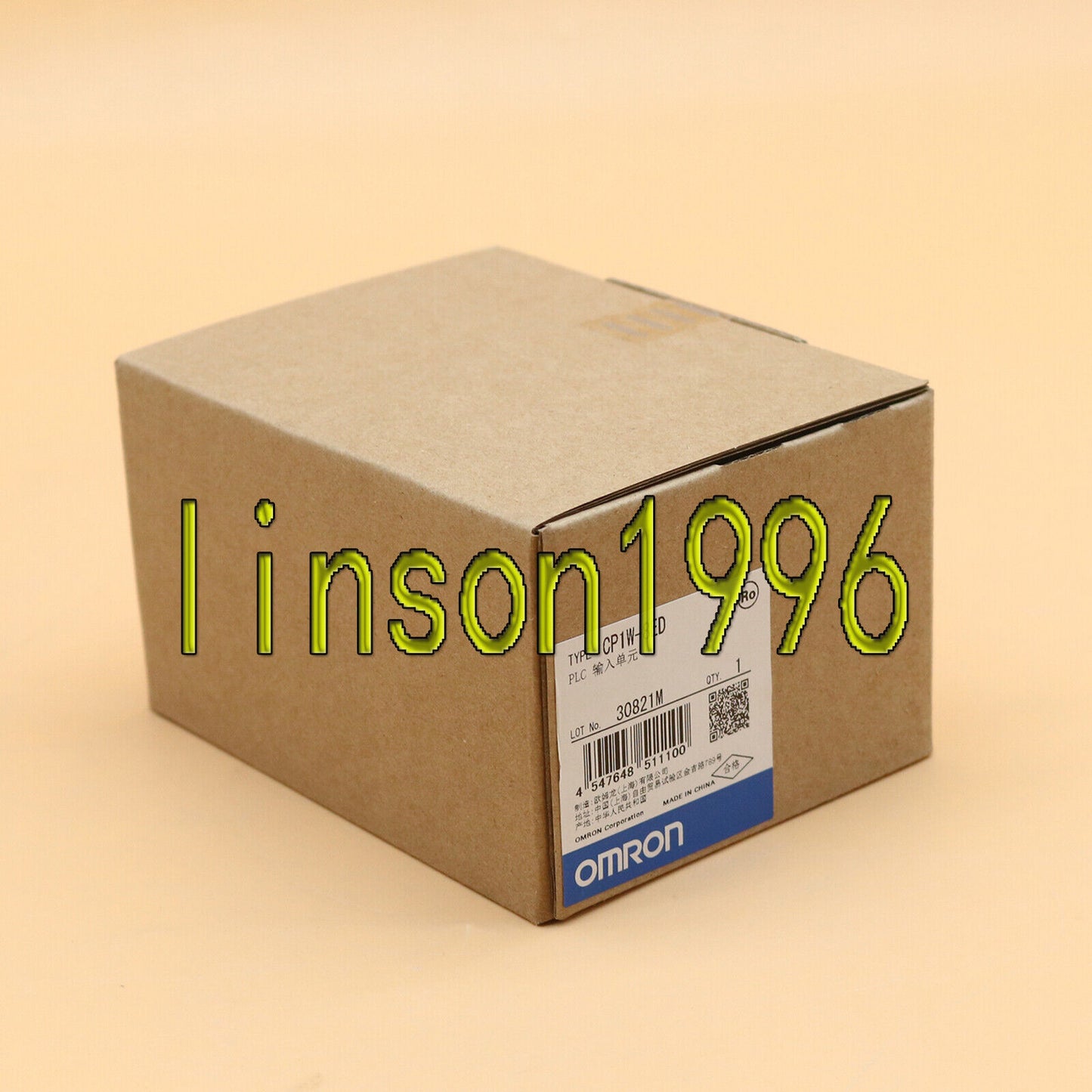 Omron CP1W-8ED programmable logic controller with advanced features for industrial automation - OMRON